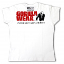 Classic Logo Tee, white, Gorilla Wear