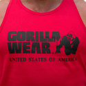 Classic Tank Top, red, Gorilla Wear