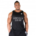 New York Mesh Tanktop, svart, Gorilla Wear