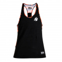 Sacramento Camo Mesh Tank Top, black/neon orange, Gorilla Wear