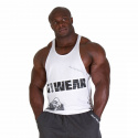 G!WEAR Stringer Tank Top, white, Gorilla Wear