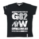 82 Tee, black, Gorilla Wear