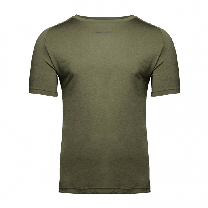 Kolla in Taos T-Shirt, army green, Gorilla Wear hos SportGymButiken.se