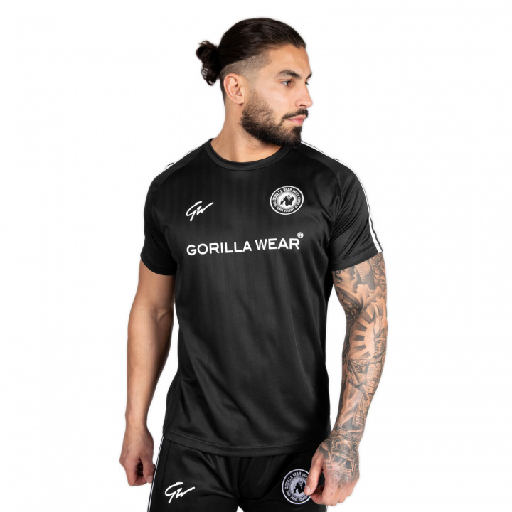 Kolla Stratford T-Shirt, black, Gorilla Wear hos SportGymButiken.se