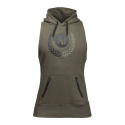 Manti Sleeveless Hoodie, army green, Gorilla Wear