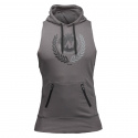 Manti Sleeveless Hoodie, grey, Gorilla Wear