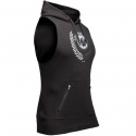 Manti Sleeveless Hoodie, black, Gorilla Wear