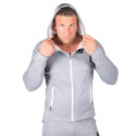 Bridgeport Zipped Hoodie, silver blue, Gorilla Wear