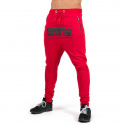 Alabama Drop Crotch Joggers, red, Gorilla Wear