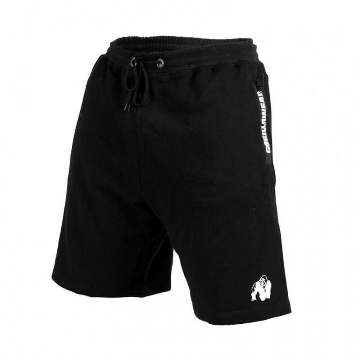 Kolla in Pittsburgh Sweat Shorts, black, Gorilla Wear hos SportGymButiken.se