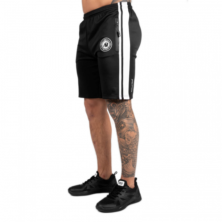 Kolla Stratford Track Shorts, black, Gorilla Wear hos SportGymButiken.se