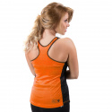 Marianna Tank Top, black/neon orange, Gorilla Wear