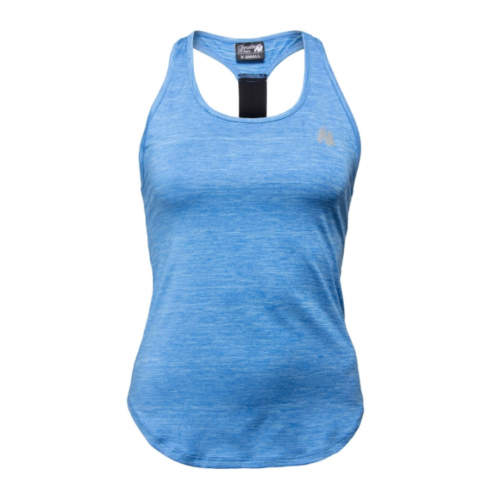 Kolla in Monte Vista Tank Top, blue, Gorilla Wear hos SportGymButiken.se