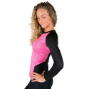 Mineola Longsleeve, black/pink, Gorilla Wear