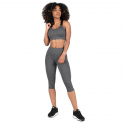 Monroe Cropped Leggings, grey, Gorilla Wear