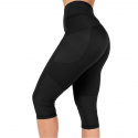 Monroe Cropped Leggings, black, Gorilla Wear