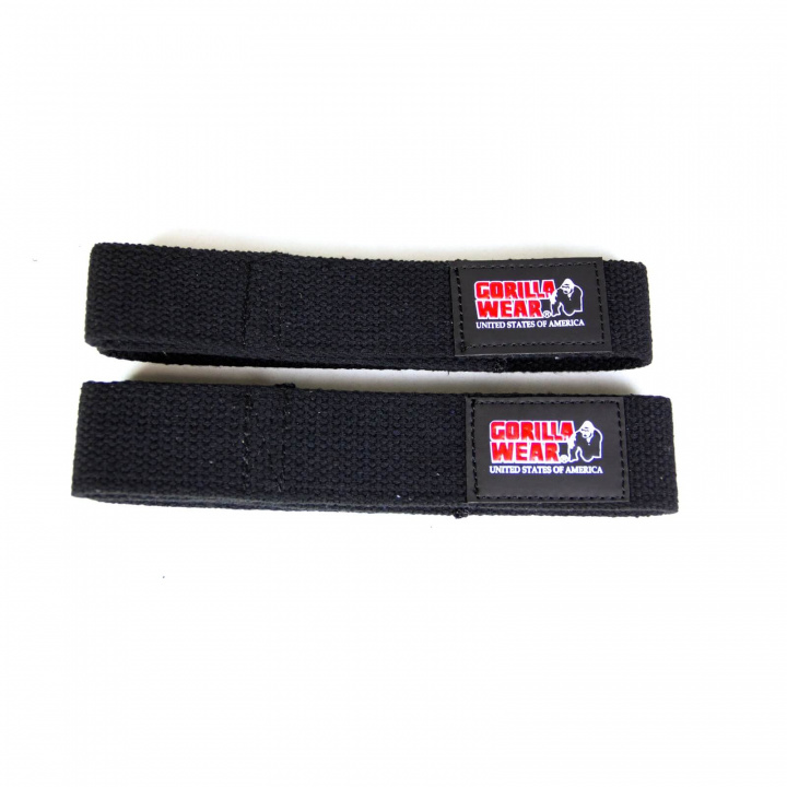 Kolla in Lifting Straps, black, Gorilla Wear hos SportGymButiken.se