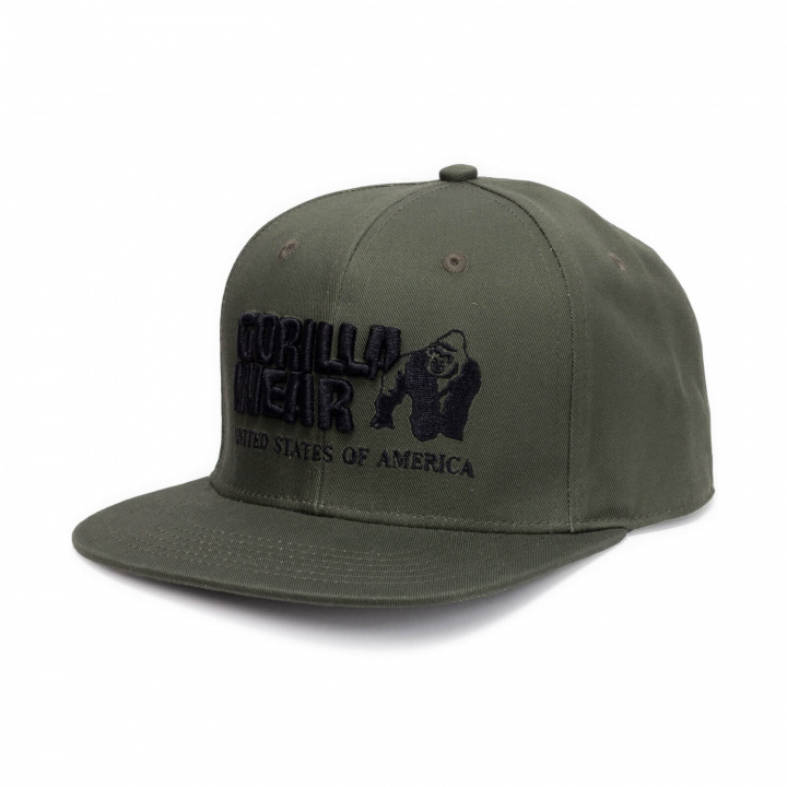 Kolla in Dothan Cap, army green, Gorilla Wear hos SportGymButiken.se