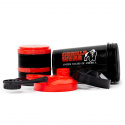 Shaker 2 Go 760 ml, black/red, Gorilla Wear