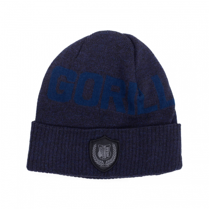 Kolla in Toledo Beanie, navy, Gorilla Wear hos SportGymButiken.se