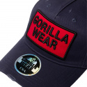 Harrison Cap, navy blue/red, Gorilla Wear