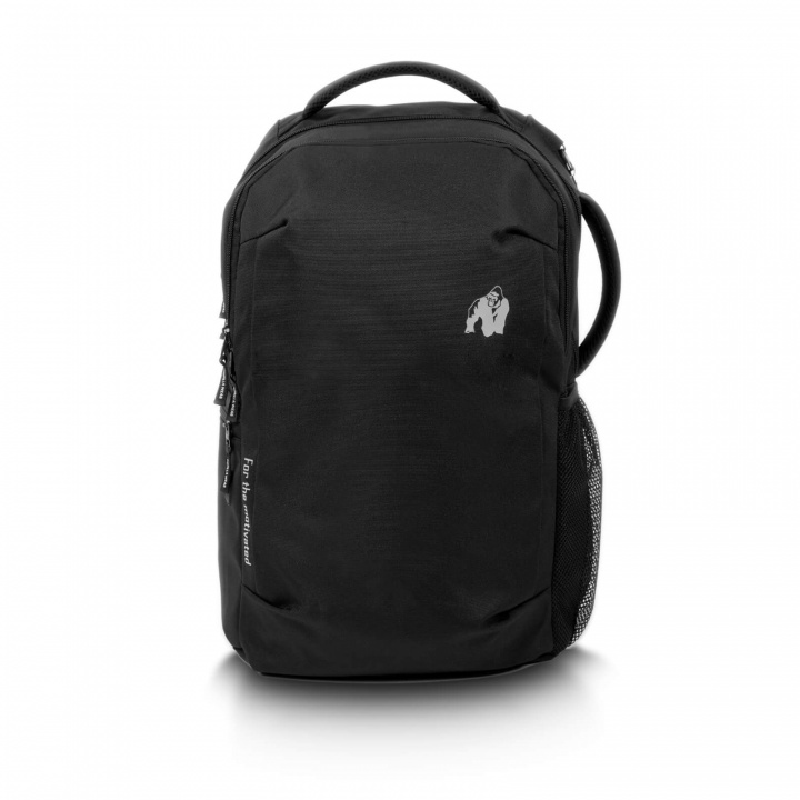 Kolla in Akron Backpack, black, Gorilla Wear hos SportGymButiken.se