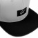 Ontario Snapback Cap, grey/black, Gorilla Wear
