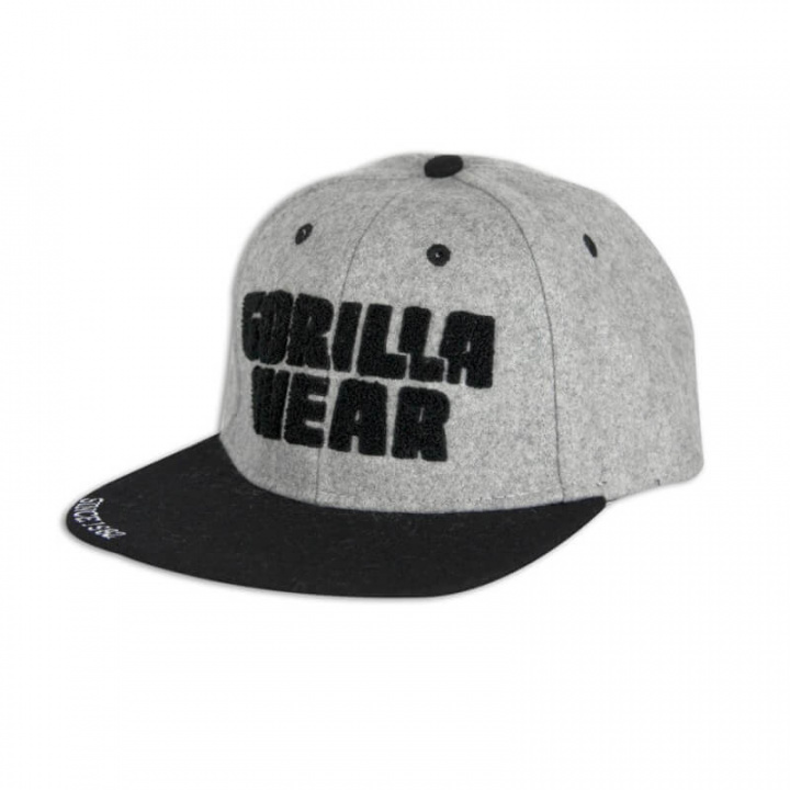 Kolla in Soft Text Flat Brim, Gorilla Wear hos SportGymButiken.se