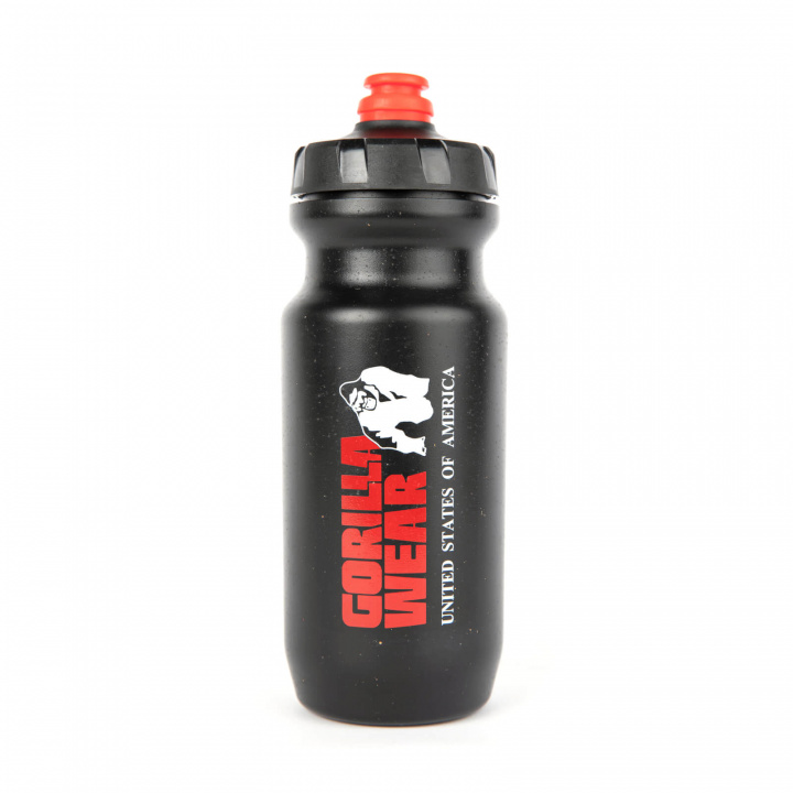 Sustainable Grip Bottle 500 ml, black, Gorilla Wear i gruppen Sport & Fitness / Träningstillbehör / Vattenflaskor & Shakers hos Sportgymbutiken.se (GW-99229-900)