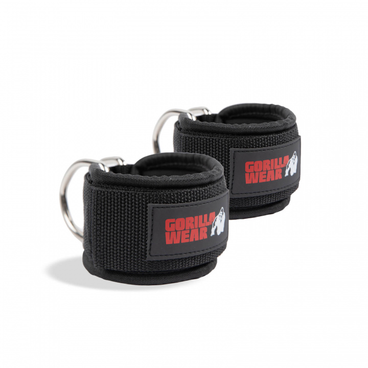 Ankle Straps, black i gruppen Styrka / Draghandtag / Fotmanschett hos Sportgymbutiken.se (GW-99248-900)