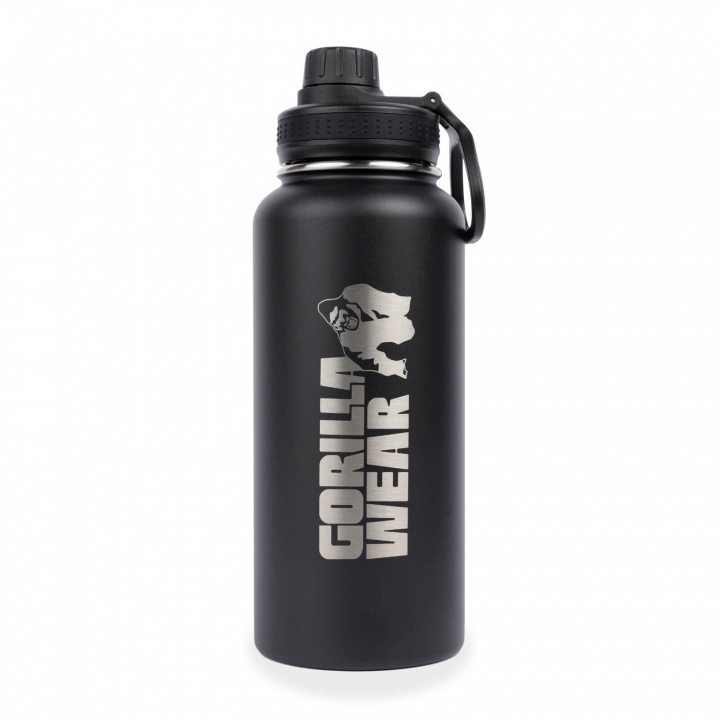 Insulated Stainless Steel Water Bottle 1000 ml, black i gruppen Sport & Fitness / Träningstillbehör / Vattenflaskor & Shakers hos Sportgymbutiken.se (GW-99251-900)