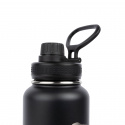 Insulated Stainless Steel Water Bottle 1000 ml, black