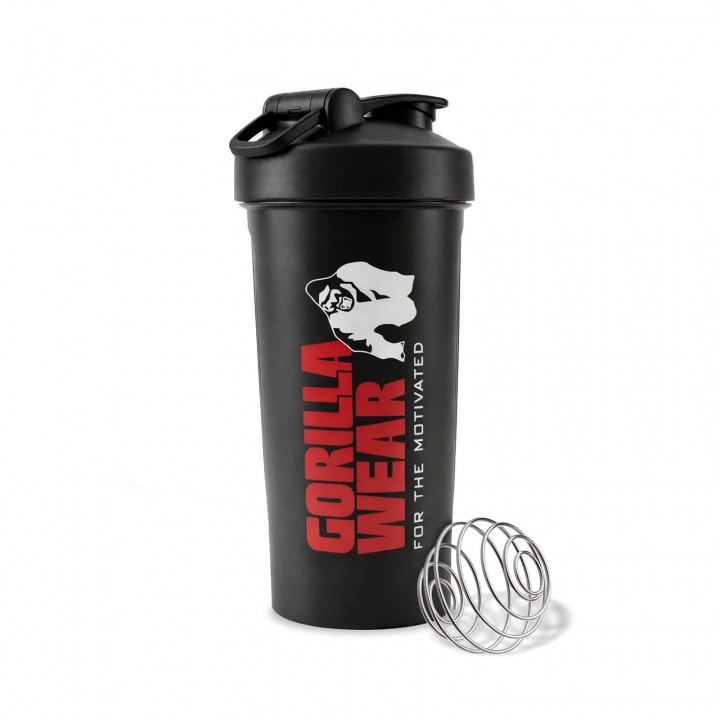 XXL Power Shaker 1000 ml, black/black i gruppen Sport & Fitness / Träningstillbehör / Vattenflaskor & Shakers hos Sportgymbutiken.se (GW-99263-909)