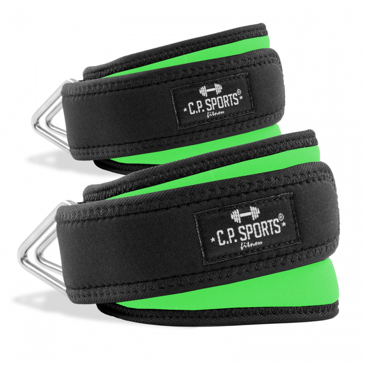 Wrist & Ankle Strap Premium, neon green i gruppen Styrka / Draghandtag / Fotmanschett hos Sportgymbutiken.se (GW-G3-12)