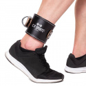 Ankle Cuff Leather, padded, black, C.P. Sports