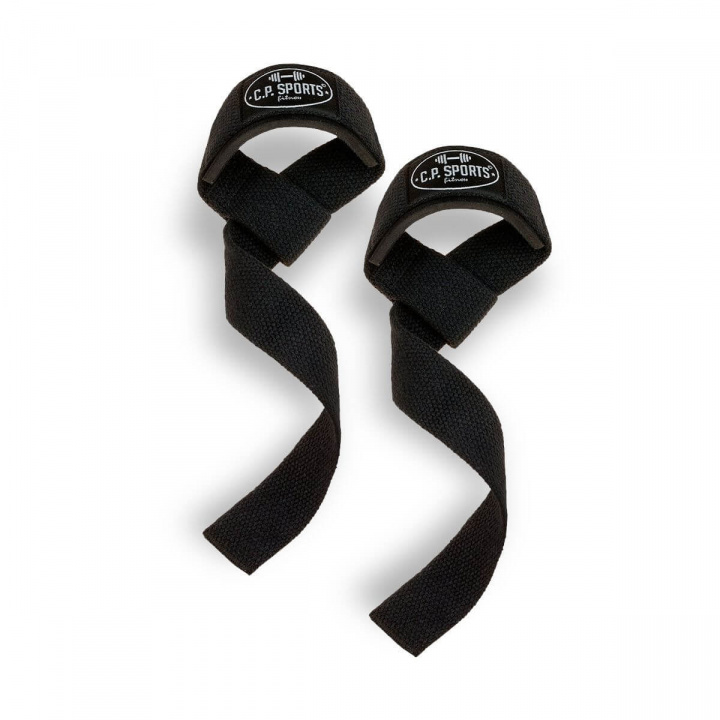 Padded Lifting Straps, black i gruppen Sport & Fitness / Träningstillbehör / Dragremmar & Grepp hos Sportgymbutiken.se (GW-T11-black)