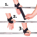 Padded Lifting Straps, black