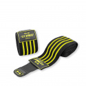 Elbow Wraps Pro, black/yellow, C.P. Sports