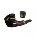 Elbow Wraps Pro, black/blue/red/yellow, C.P. Sports