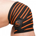 Knee Wraps, black/orange, 2 m, C.P. Sports