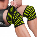 Knee Wraps, black/yellow, 2 m, C.P. Sports