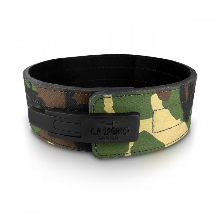 Kolla in Powerlifting Lever Belt, camo, C.P. Sports hos SportGymButiken.se