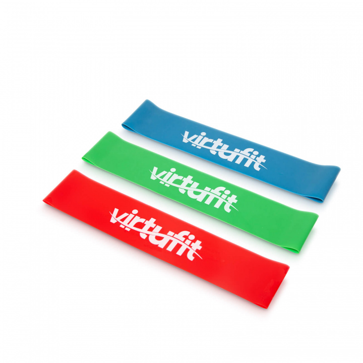 Mini Bands, 3-pack, VirtuFit i gruppen Sport & Fitness / Träningsutrustning / Band & Snoddar hos Sportgymbutiken.se (GW-VF01006)