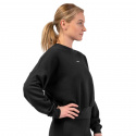 Loose Fit Sweatshirt \'\'Feeling Good\'\', black, Nebbia