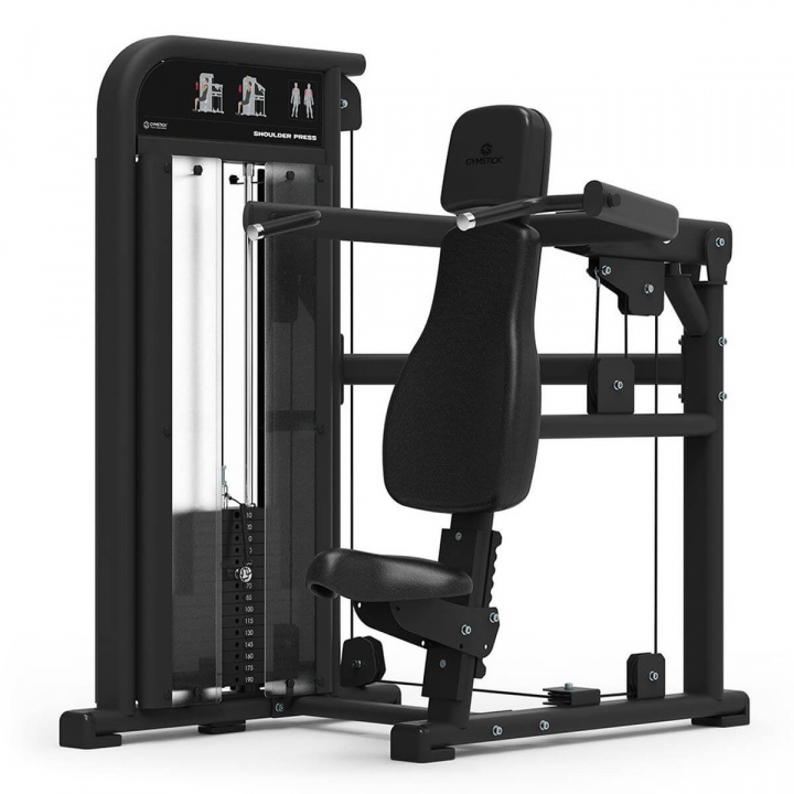 Seated Shoulder Press 524M, Gymstick i gruppen Styrka / Styrketräningsmaskiner / Axelmaskiner hos Sportgymbutiken.se (GY-PRO-524M)