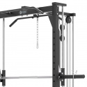 Smith Half Rack with Pulley Station, Gymstick