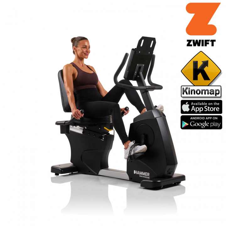 Motionscykel Recumbent RB 8000 \'25, Hammer Maximum i gruppen Motion / Motionscyklar hos Sportgymbutiken.se (HM-10008)