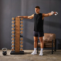 Dumbbell Tower set Exclusive, 10 par: 1-10 kg, Hammer
