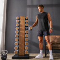 Dumbbell Tower set Exclusive, 10 par: 1-10 kg, Hammer