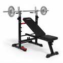 Träningsbänk Folding Bench & Barbell Rack Force 4.0, Hammer